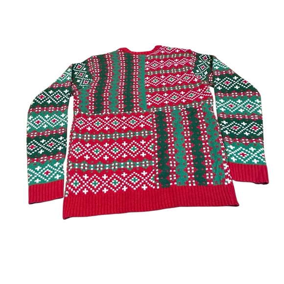 Blizzard Bay “Happy Liftmas” Ugly Christmas men’s festive Sweater size small - Picture 10 of 11